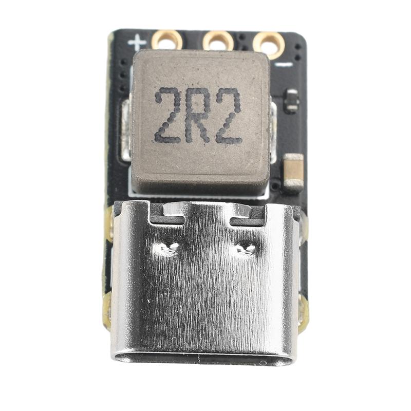 Модуль заряда-разряда Type-C 5V 2A 2S/3S 3.7V Зарядное устройство DC 4.5~9.5V Плата Повышающий преобразователь Источник питания для литиевой батареи 18650