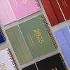 2025 Mini Desk Calendar Daily Planner Flip Calendar To-Do List Memo Pad