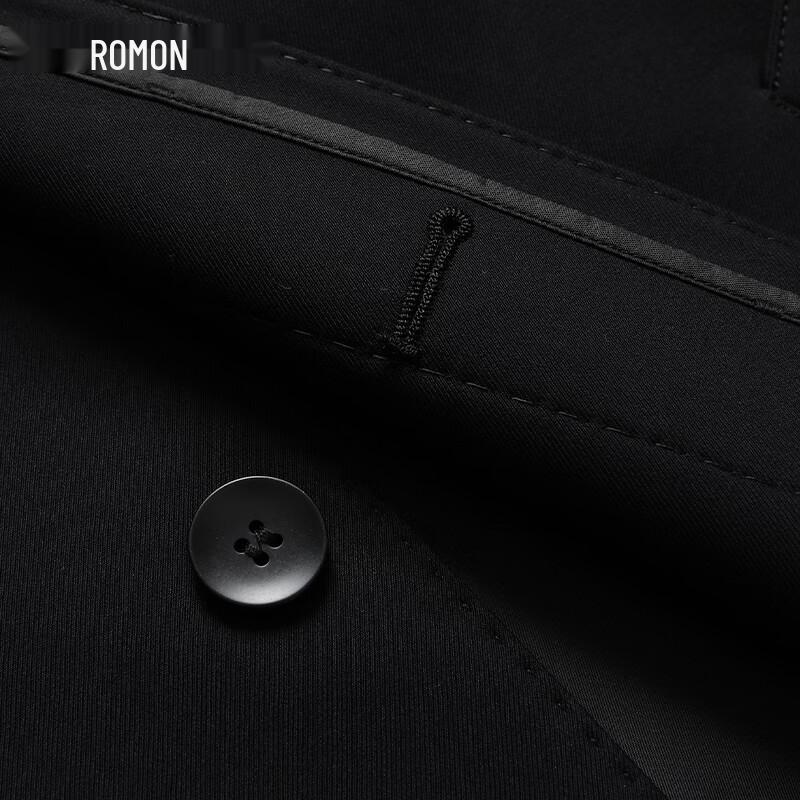 ROMON Мужской ветрозащитный устойчивый к складкам тренч средней длины