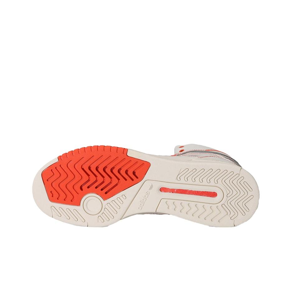 adidas Оригинальные кроссовки Originals Drop Step с нескользящей амортизирующей подошвой, высокие, для скейтбординга, унисекс, белые, оранжевые, серые, FV4875