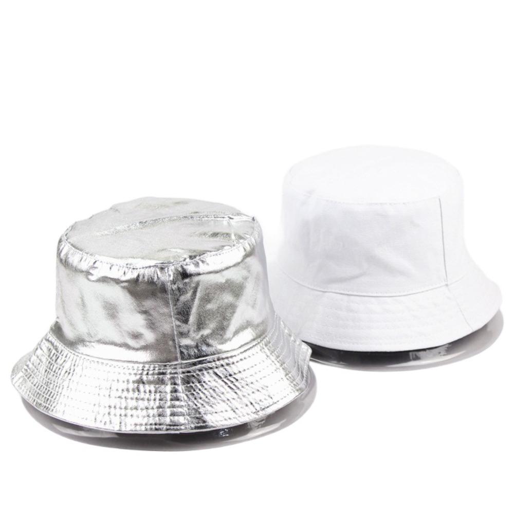 Harajuku Sun Hat Solid Color Bucket Cap Fashion Fisherman Hat Men