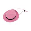 Pet Cowboy Hat Cute Funny Cowboy Dog Hat for Cats Dogs Party Festival Daily WearingPink