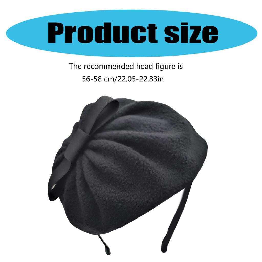 1920s Bowknot Headband for Women Flapper Stylish Headpiece Accessories for Cosplay Party Elegant Headband Headpiece