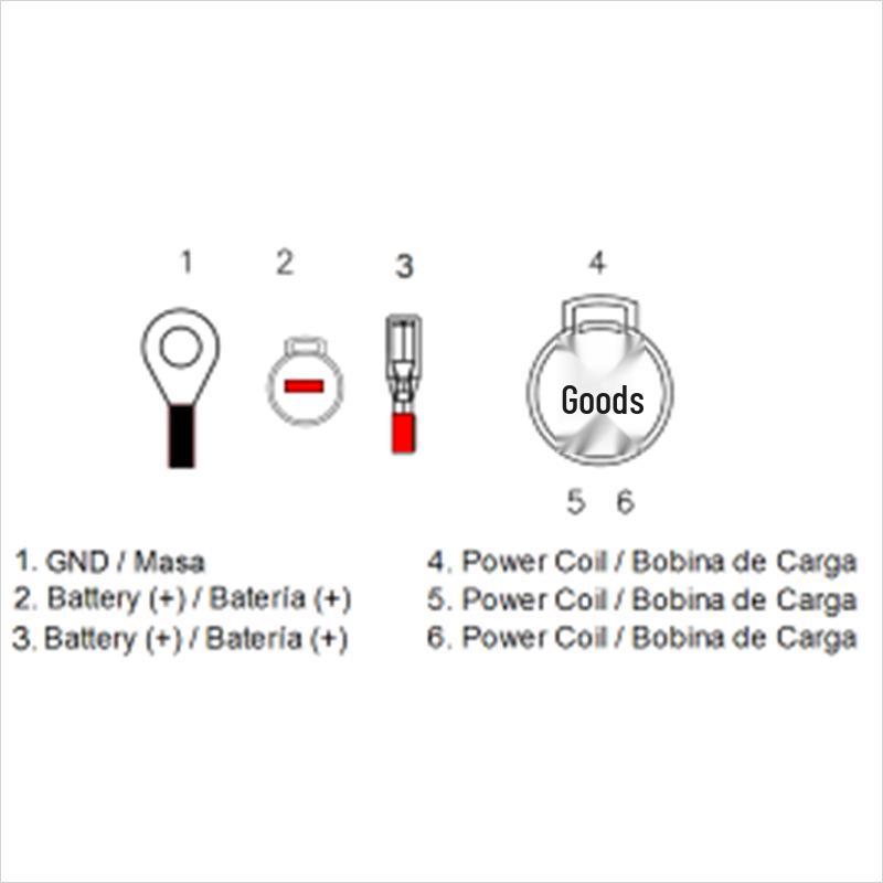 Выпрямитель YAMAHA SH601-13 2003.7.2, Совместим с Yamaha 6R3-81960-10-00