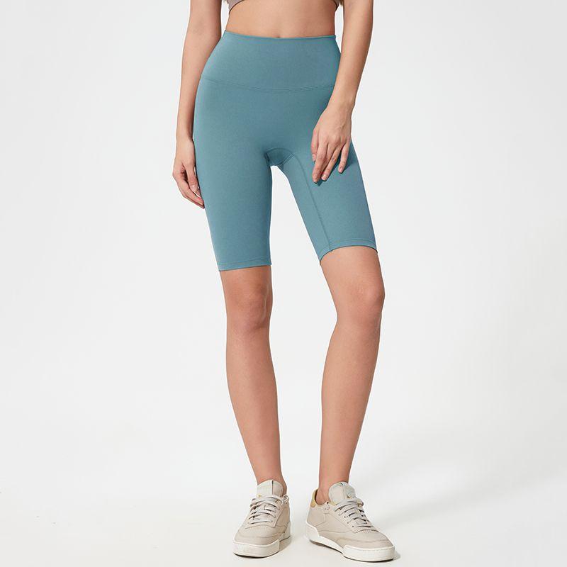 Seamless High Waist Hip Lifting Summer Thin Quick-Drying Yoga Pants