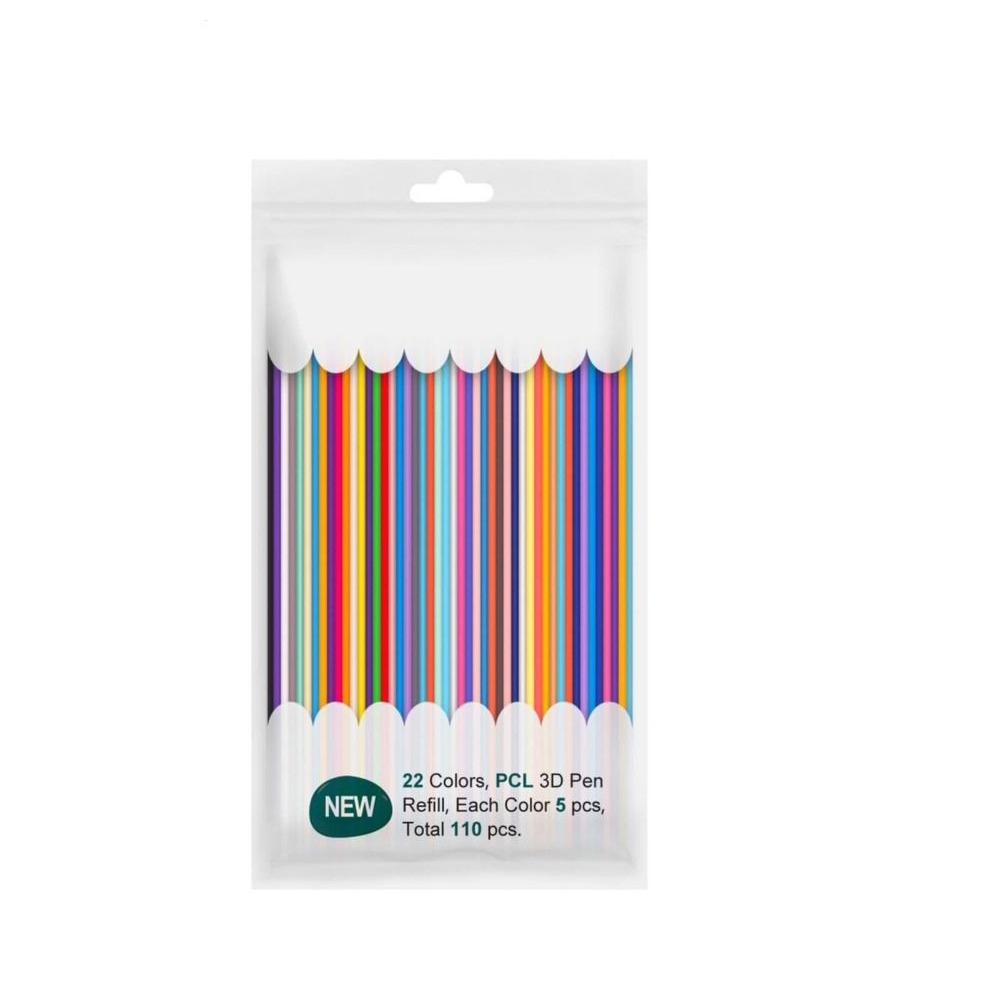 22/32 Colors 3D Doodler Pen Refills 2.5mm 3D Printing Pen Filament Materials for Kids
