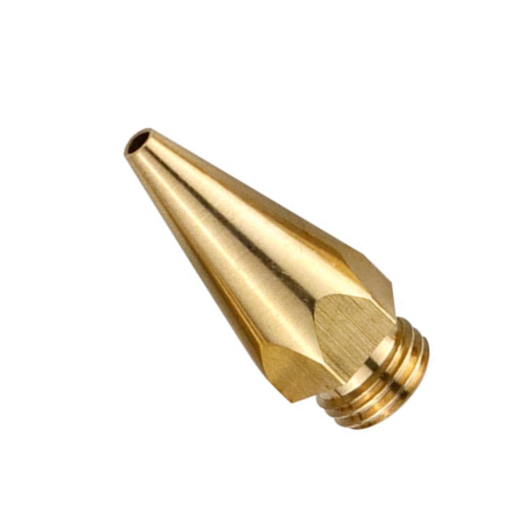 Высокоэффективное медное сопло для клеевого пистолета с термоклеем, герметичная конструкция для точных проектов склеивания