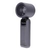 Ice Cooling Handheld Fan Rechargeable LED Digital Display 100 Speed Foldable Hand Turbine Fan with LED Light for Travel