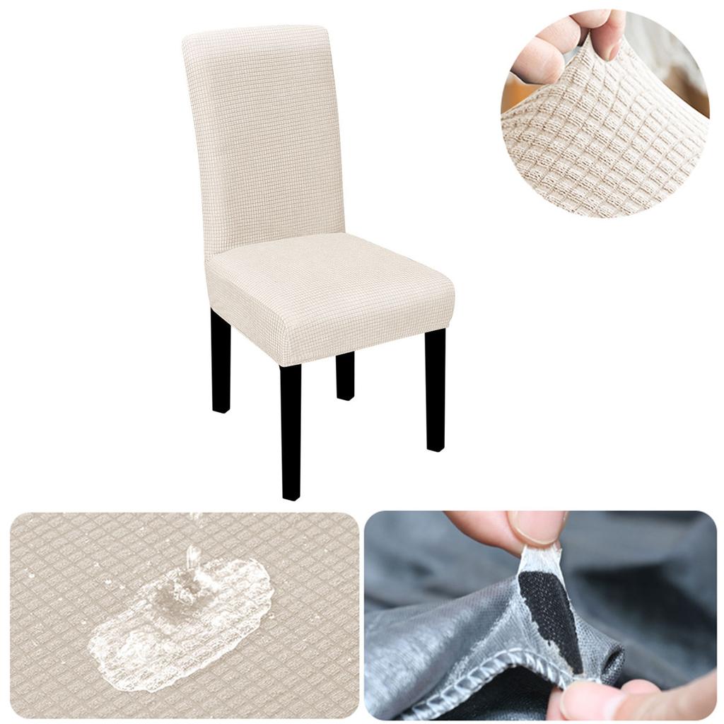 Водонепроницаемый эластичный чехол для стула для столовой, универсальный, кухонный, свадебный, отельный, банкетный, ресторанный, противогрязевые чехлы для стульев