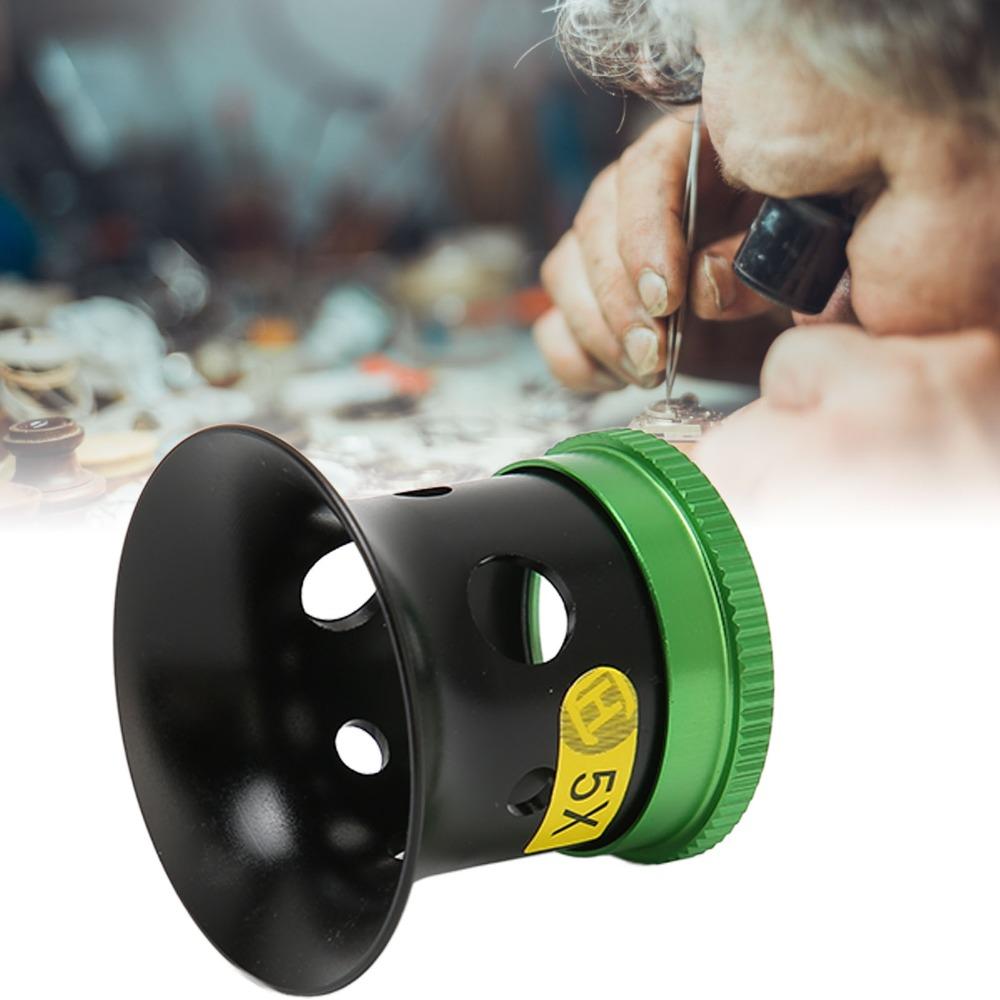 Sapphire Glass Eye Loupe High Hardness Jewelry Magnifier Inspection Magnifier  Jewelry Watch