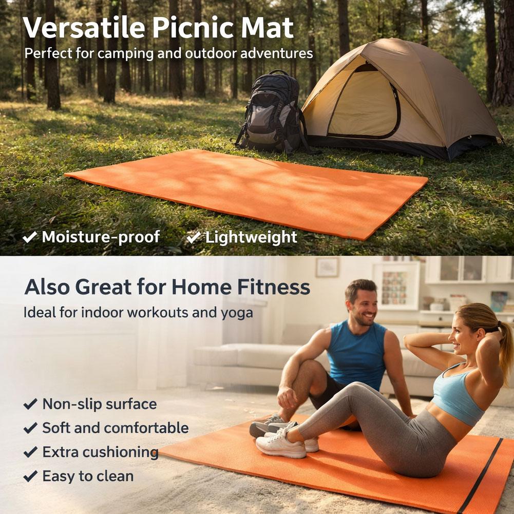 Moisture-Proof Picnic Mat Yoga Mat for Outdoor Picnics And Fitness Activities