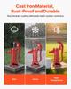 Well Hand Pitcher Pump, 25 ft Maximum Lift, Antique Cast Iron Manual Hand Water Pump, NPT 1-1/4 in Connection, Easy Installation, Old Fashioned for