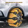 Universal Anti-Skid Snow Chains for Cars, Off-Road Vehicles, and SUVs