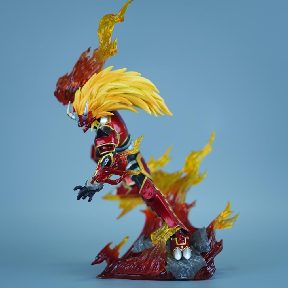 26 см/10,24 дюйма Аниме Фигурка Digimon Adventure Аггнимамон Фигурки Действия Статуэтка из Поливинилхлорида Настольное Украшение Коллекционная Миниатюрная Игрушка
