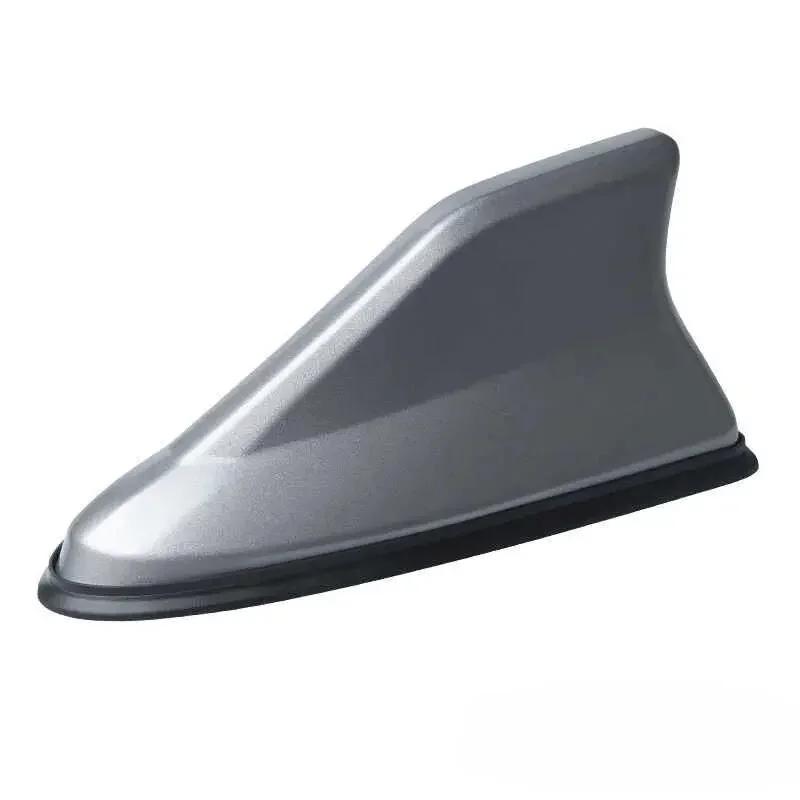 Водонепроницаемая универсальная автомобильная радиоантенна с декоративным элементом в виде плавника акулы на крыше с основанием из клейкой ленты и функцией радио FM/AM Auto