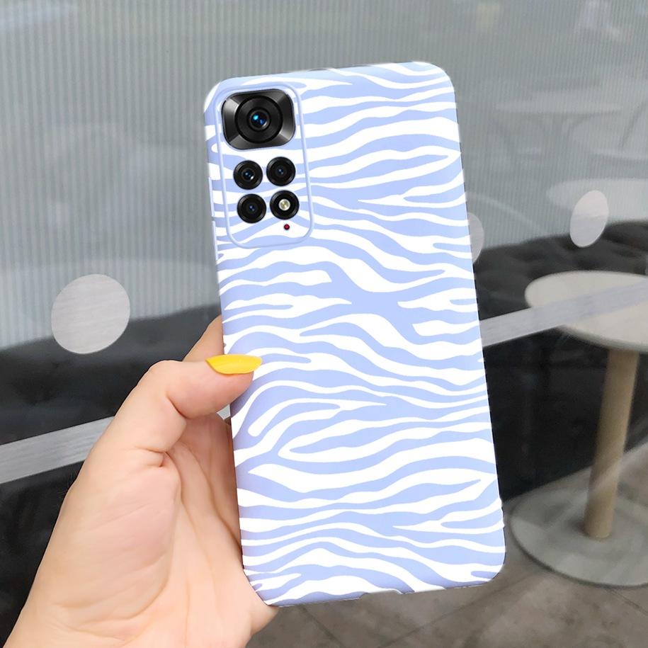 For Xiaomi Redmi Note 11 Case 2022 Slim Silicone Soft Flower Phone Cover For Xiaomi Redmi Note 11S Bumper Note11 Pro Plus Fundas