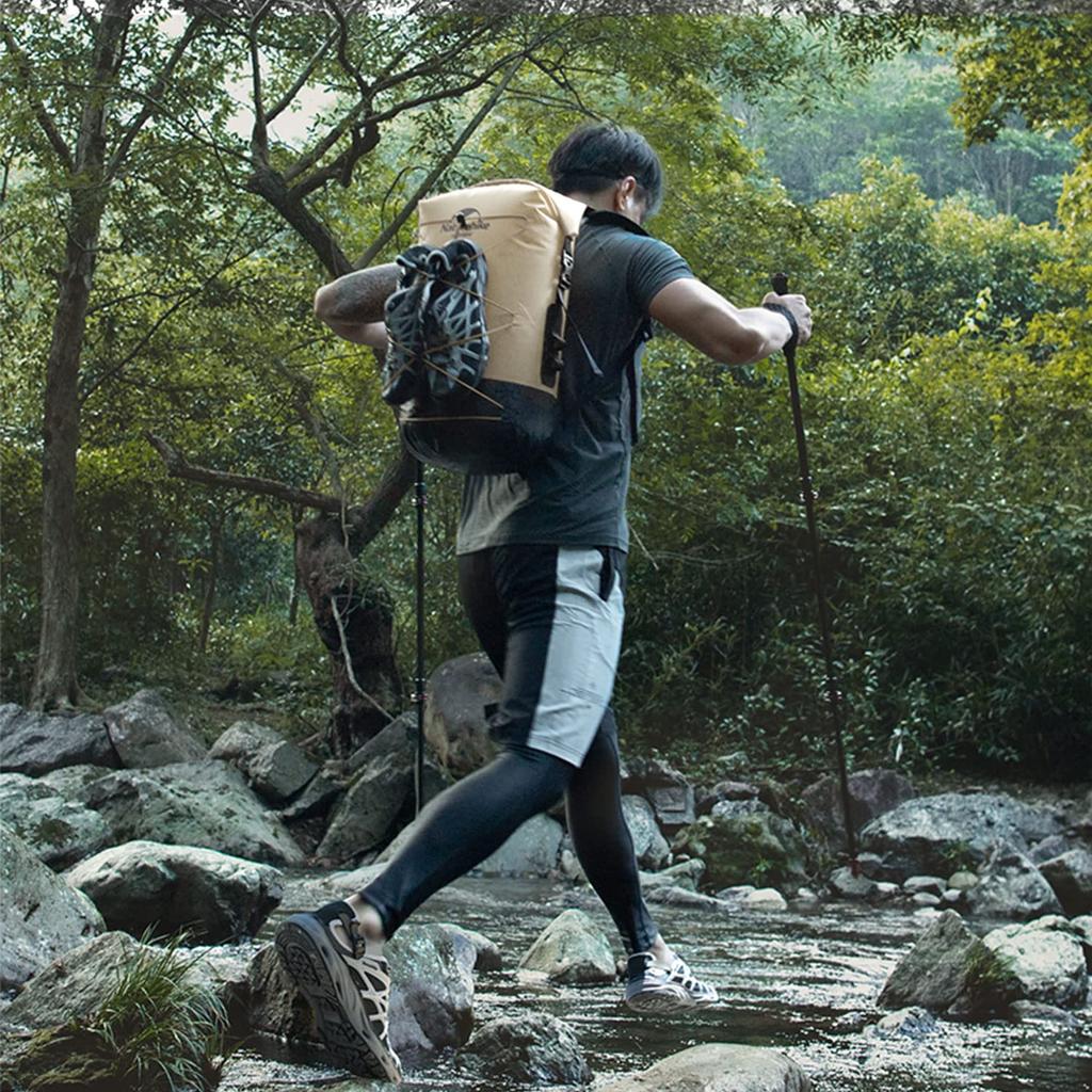 Official Shop Waterproof Dry Completely Disaster Prevention Waterproof Large Can Separate Dry and Beach Sea [Naturehike] Bag, Bag, Rucksack, Bike,