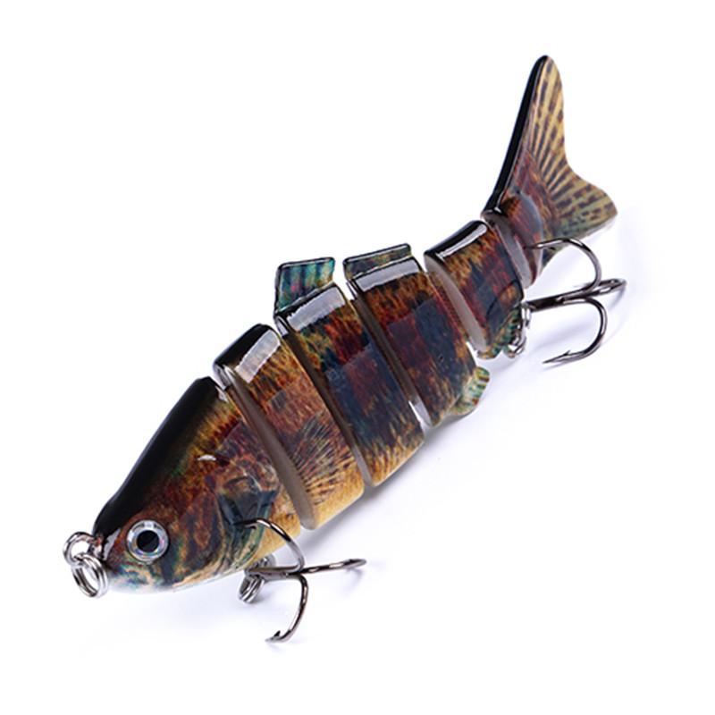 FTK 1 шт., 8,4 см-19 г, 6 секций, многосекционная приманка для мелкой рыбы, приманка для плавания, приманка для барракуды