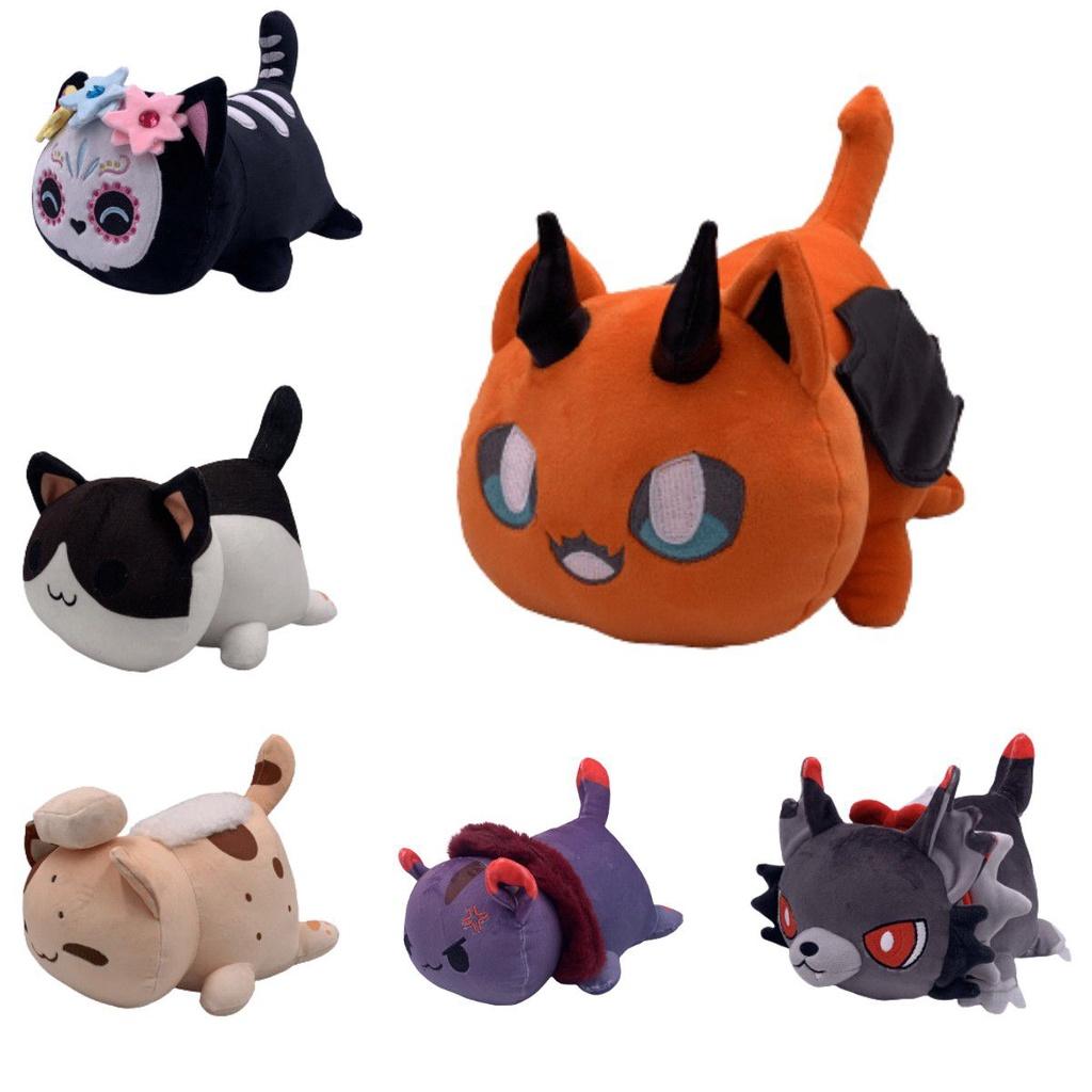 Афмау Кошка Мягкие Плюшевые Игрушки Мягкая Плюшевая Набивная Игрушка для Декора Комнаты Девочек