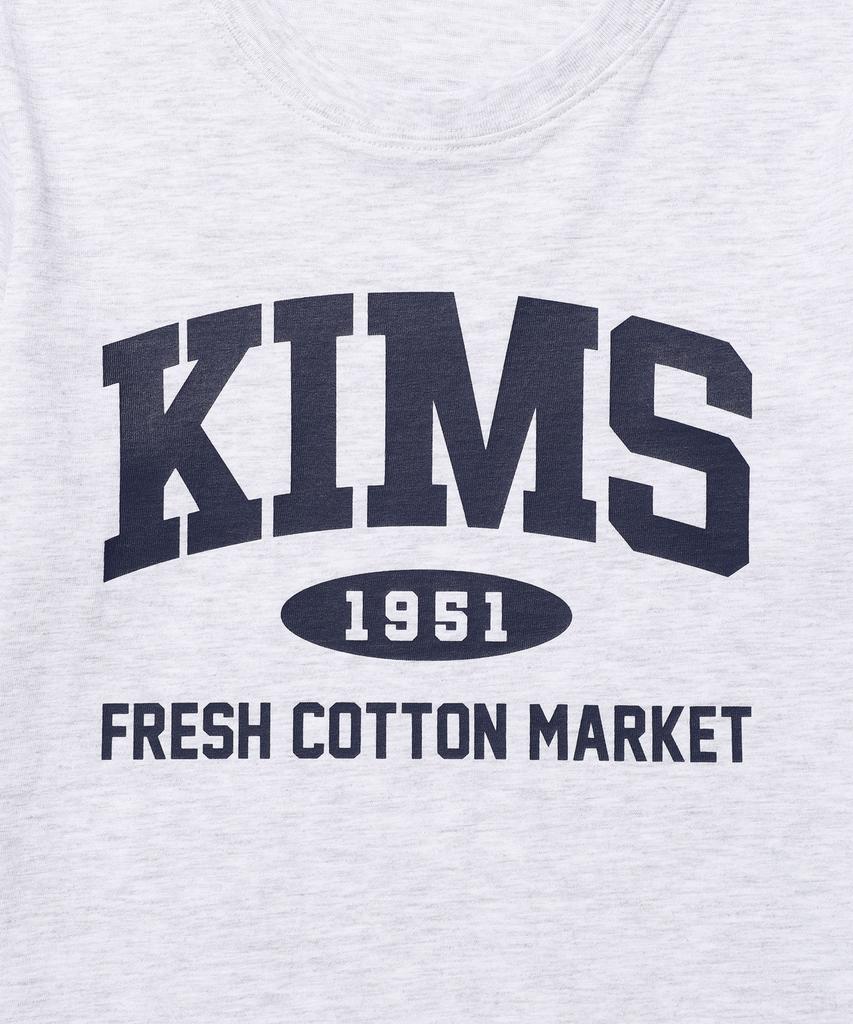 Kimseupeulesikoteunmakes Футболка Kim'S College Серая