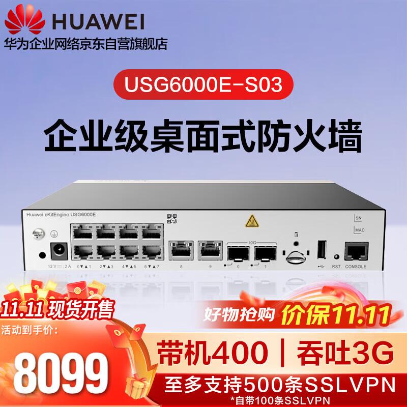 Huawei Kunling USG6000E Series Firewall & Protection Licenses
