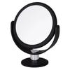 7 Inch Freestanding Vanity Mirror Dual Sided 1X 10X Magnification Rubberized Coating Perfect Makeup Eyebrows Dresser Desk
