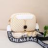 Cozy Up Women's Crossbody Bag Single Shoulder Personalized Decoration Versatile Contrast Camera Bag