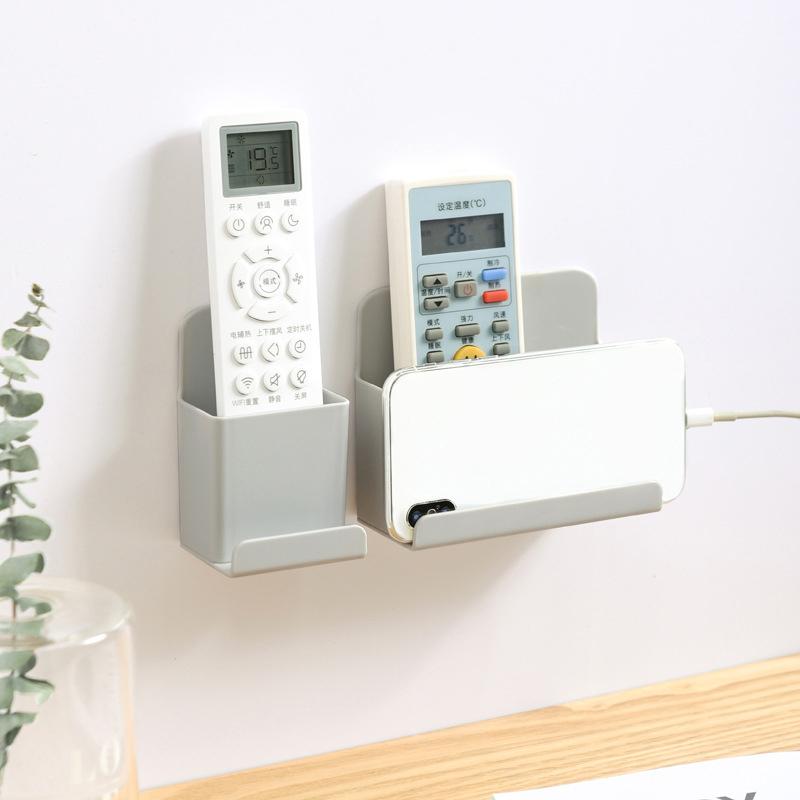 Wall Mounted Organizer Storage Box Remote Control Air Conditioner Storage Case