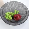 Современная минималистичная металлическая сетчатая корзина для фруктов