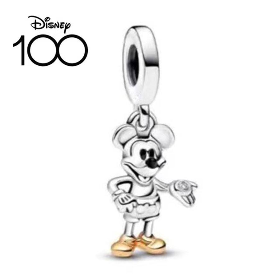Самый продаваемый кулон-шарм из стерлингового серебра 925 пробы серии Disney, подходит для оригинального браслета DlY! Мода для дня рождения женщины