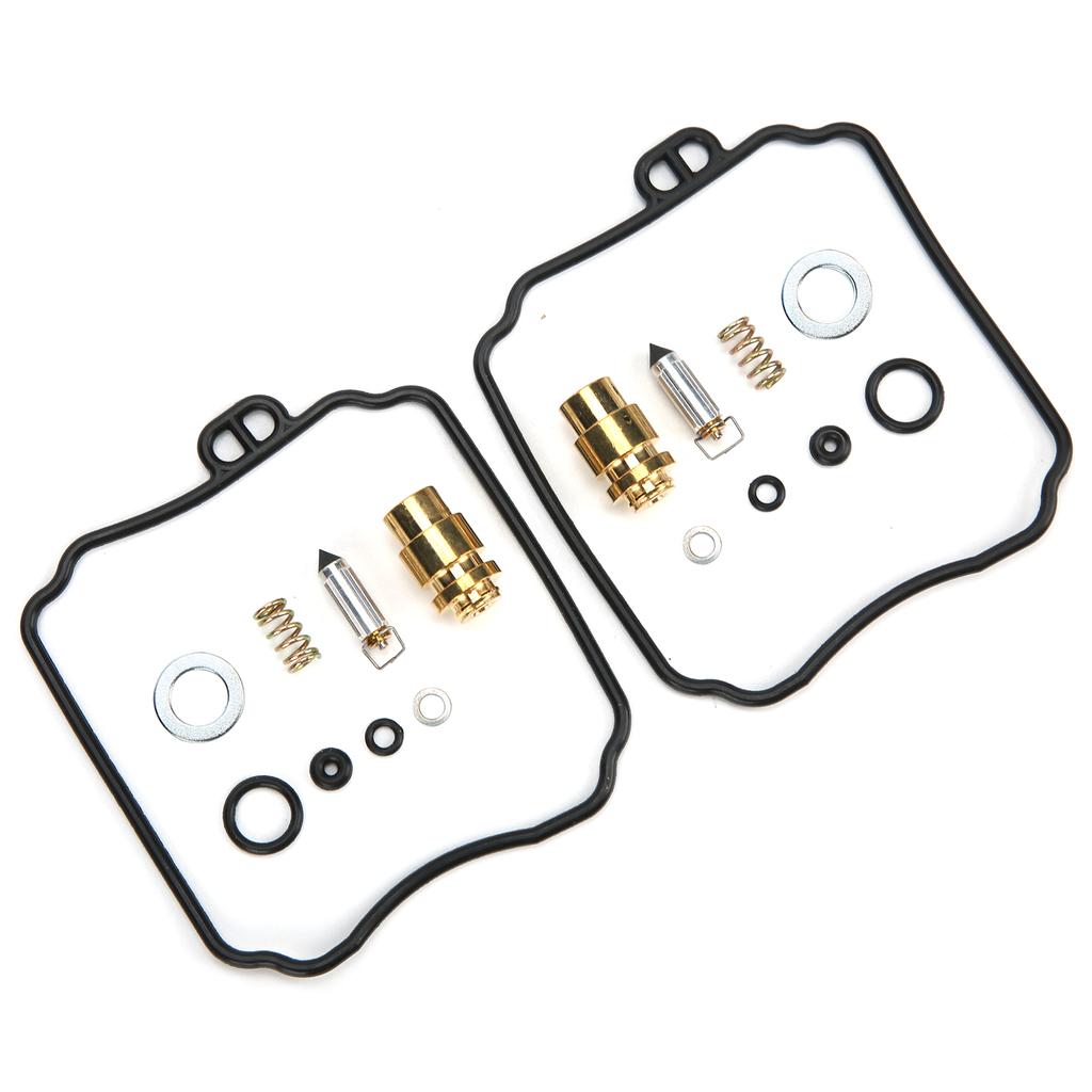 2 Sets Carburetor Rebuild Kit Carb Overhaul Repair Fit for Yamaha XVS650AH XVS650AN XVS650H XVS650N