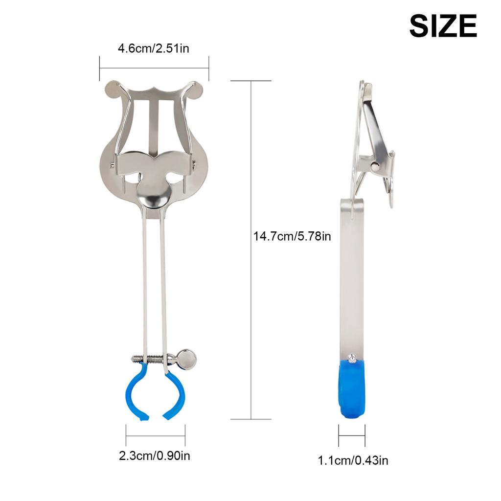 Trumpet Trombone Sheet Music Clip Music Book Clip Trumpet Music Holder Metal Music Stand Trumpet Marchings Bands Holder