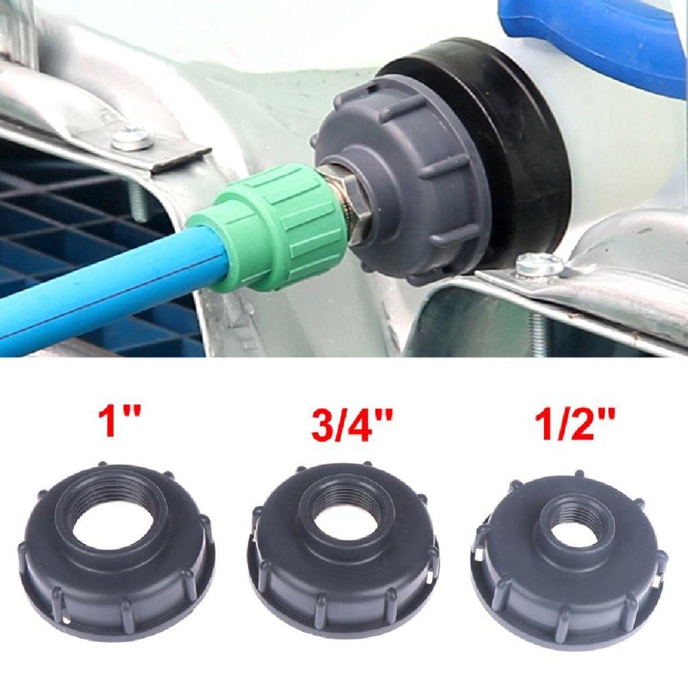 1/2" 3/4" 1" IBC Tank Fittings Plastic Adaptor Connector High Quality Water Coupling Adapter