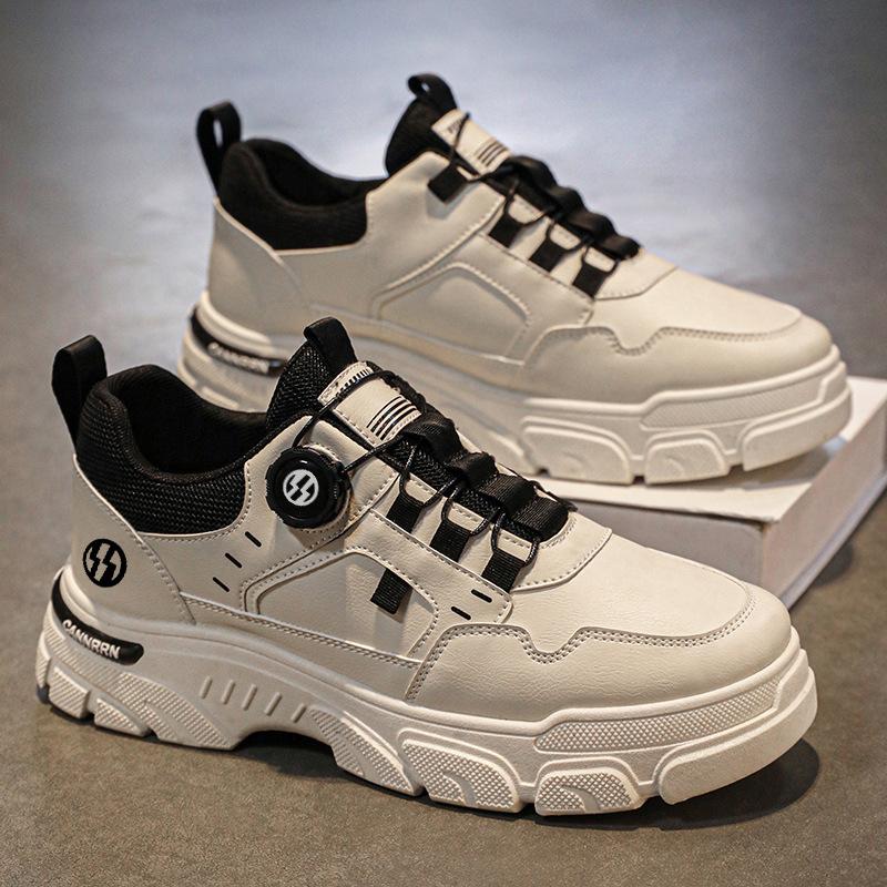 Весенние и осенние мужские модные повседневные кроссовки на толстой подошве