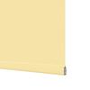 Blackout Roller Blind Yellow 75 x 150 cm Fabric Width 70.7 cm Polyester
