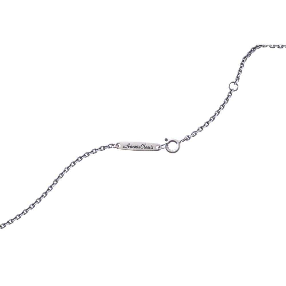 [Artemis Classic] AC Серебряная тонкая цепочка Фигаро 40 см ac-accn0068 Серебряный аксессуар Мужская Женская Бренд Ювелирные изделия Серебро 925 Серебряная цепочка Ожерелье