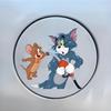 Наклейка-коробочка на крышку бензобака автомобиля с персонажами Тома и Джерри - Милый трансграничный дизайн для украшения