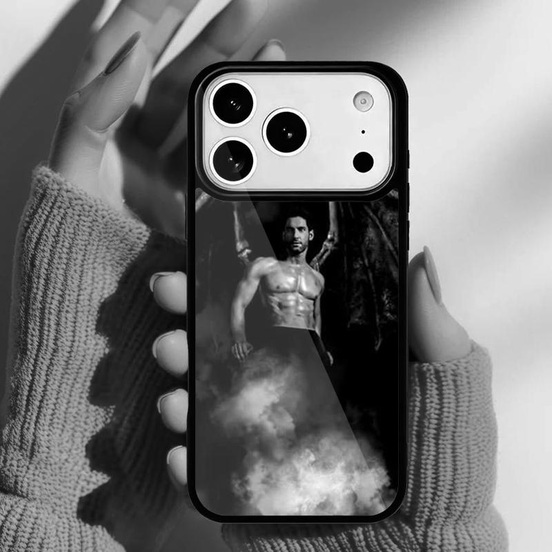 Американский ТВ Люцифер Чехол для телефона для iPhone 17 16 15 14 13 Pro Max Задняя крышка для 12 11 Pro Coque
