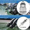 Lower Unit Gear Oil Pump For Standard Quart Bottles, Includes 3/8 Inch Metal Swivel, 8Mm And 10Mm Adapters Fit Most Marine And Mercury Boat Outboard