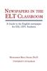 Книга Newspapers In the ELT Classroom : A Guide To the English Newspaper for ESL/ EFL Students