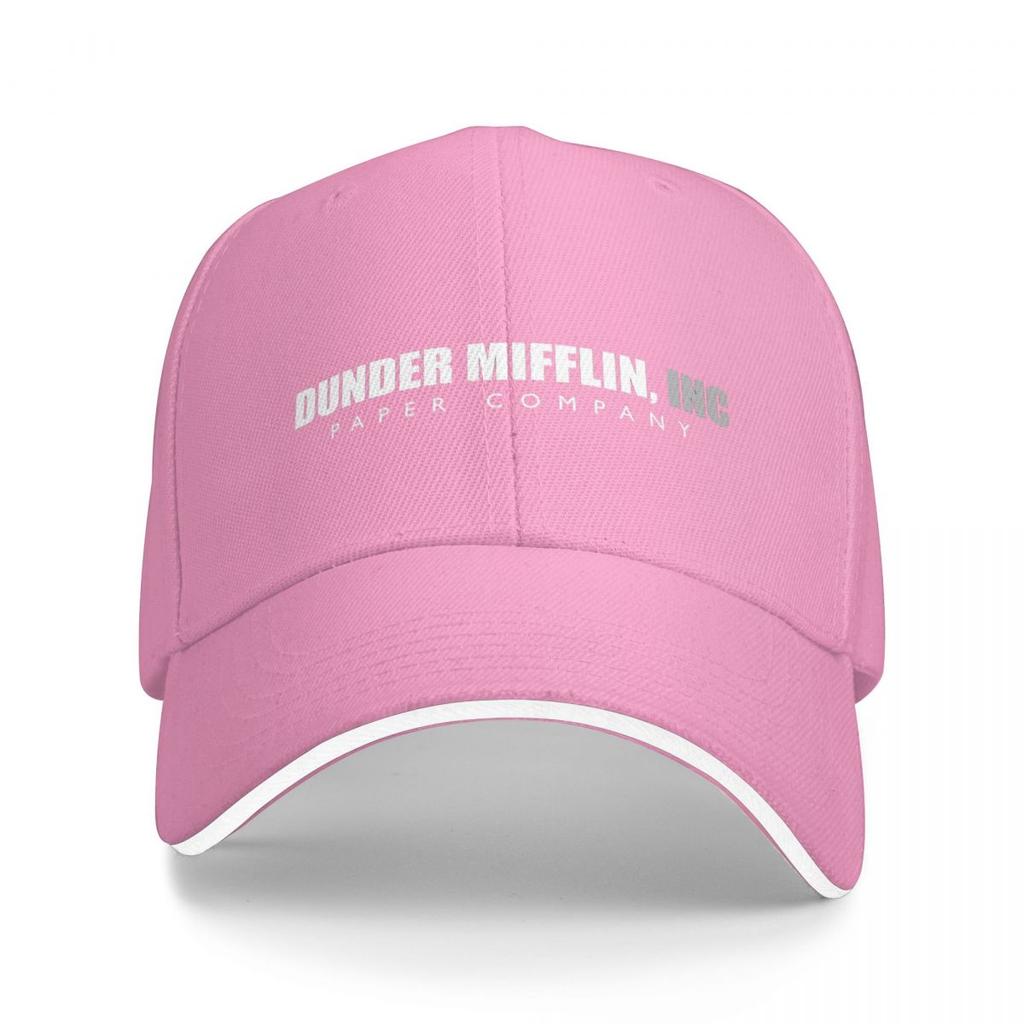 Vintage Dunder Mifflining Paper Company Golf Cap Unisex Women Trucker Hat The Office TV Show Daily All Seasons Travel Caps Hat