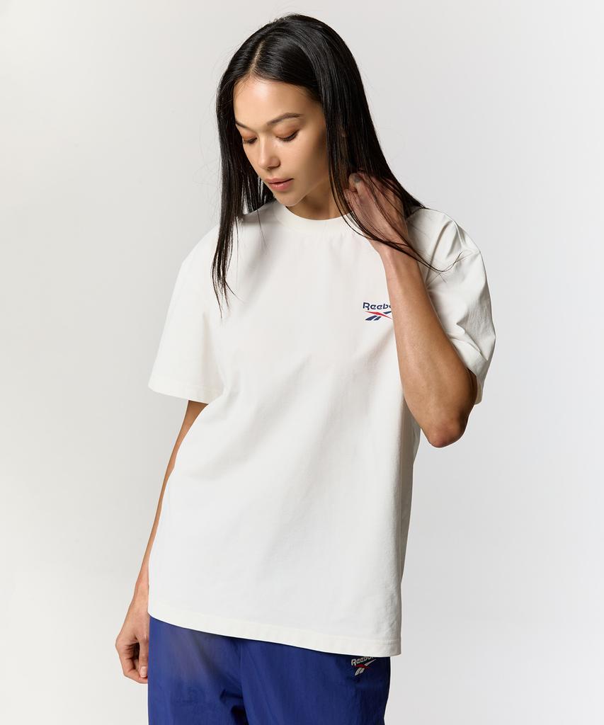Reebok Базовая футболка Fresh - Белая