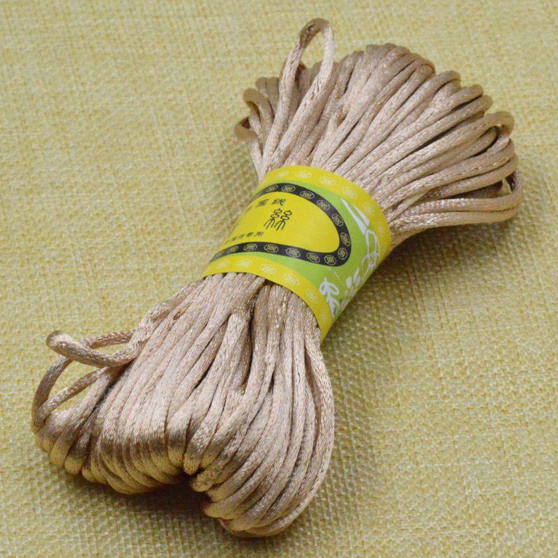 No. 5 Chinese Knotted Wire 20M Braided Thread Red Rope Bracelet Handmade Diy Accessories Materials
