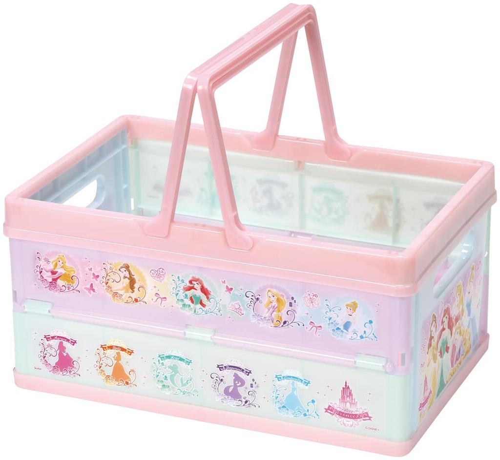 Складной ящик для хранения игрушек Skater с ручкой, складная корзина Disney Princess 38x25x19,5 см BWOT13-A