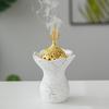 Арабские смоляные курильницы-печки с крышкой для медитаций и ароматизации дома, для праздников Ид и Рамадана, курильницы Бакхур