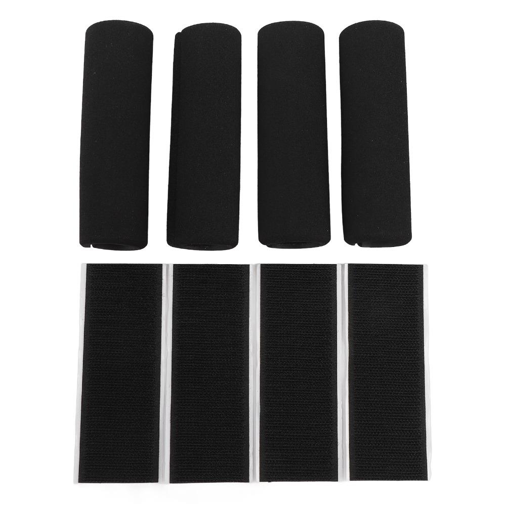 4Pcs Soft & shock absorbing NBR Foam Grip Hook and loop design Bar Cover Sports gear renovation