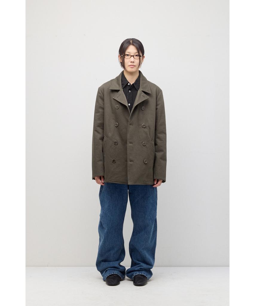 HATCHINGROOM Pea Coat Khaki