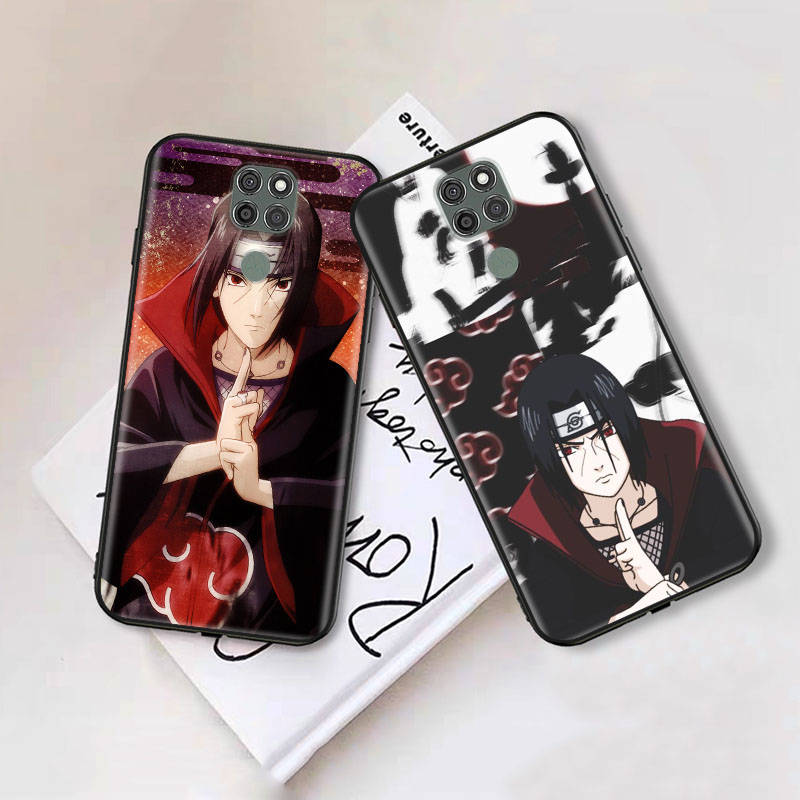 Черный чехол для OPPO Reno 8 6 5 4 Pro Plus Find X3 A17 A3 A31 A38 A40 A53 A54 A55 A74 A76 A78 A77 A80 A94 A95 A96 Lite W-82 Наруто Итачи Учиха