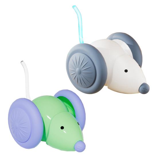 Электрическая мышь кошка интерактивная игрушка умная мышь кошка со светодиодным хвостом стимулируется