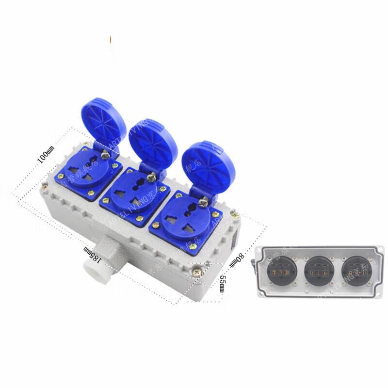 ART&LIVING Industrial Explosion-Proof Wall-Mounted Switch Socket
